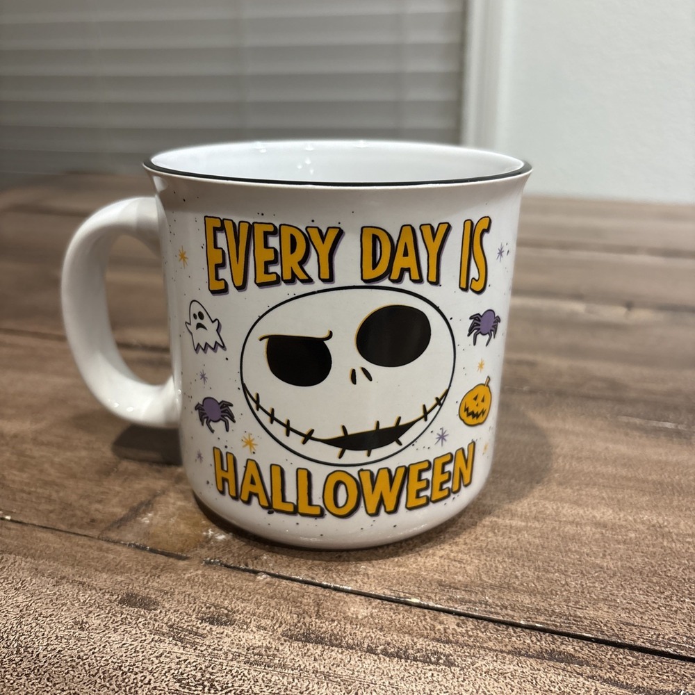 Disney Nightmare Before Christmas Jack Skellington Everyday is Halloween Mug